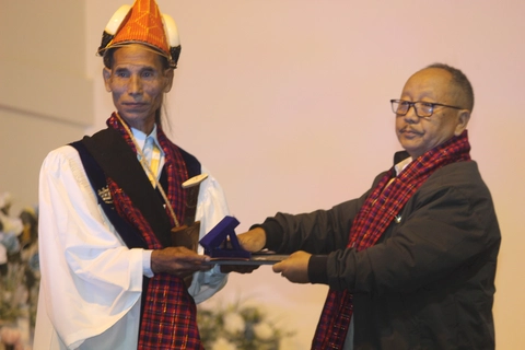 Felicitation to Rev. Nongcha M. Kimsing