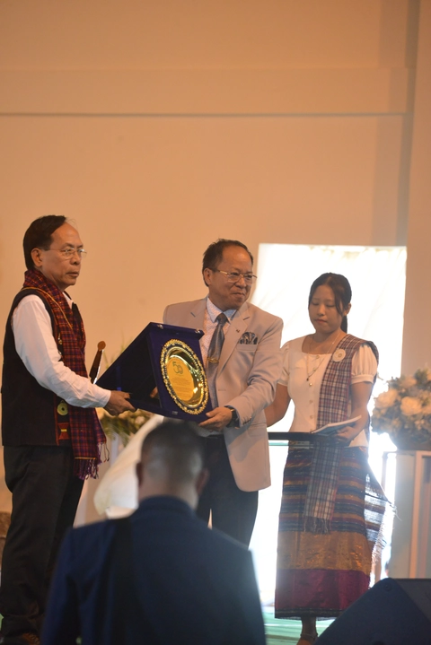 Felicitation to Mr. K. Mossang HM GoAP.